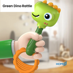 Green Dino Rattle
