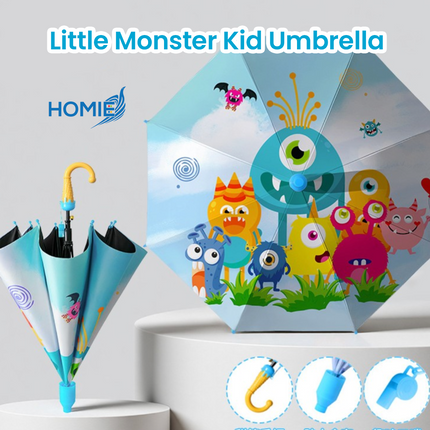 Vinyl sunscreen rain and shine portable Kid Umbrella (Free Waterproof Case)