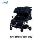 T9 Twin Stroller Dark Grey