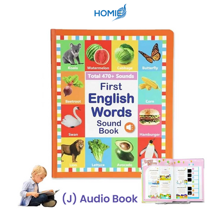 MY FIRST ENGLISH SOUND BOOK educational talking book