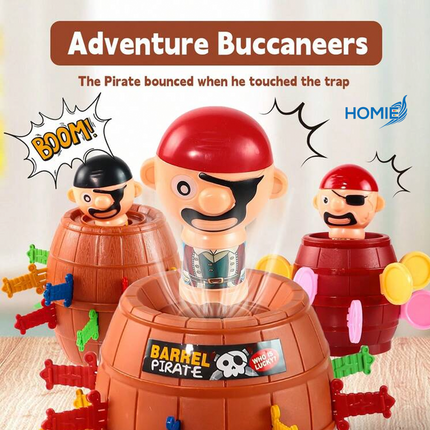 Desktop Toy / Stress-relief Pirate Bucket Toy
