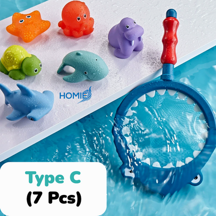 Bath Toy Water Scoop Catch Toy Game
