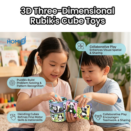 3D Three-Dimensional Rubik's Cube Toys