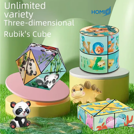 3D Three-Dimensional Rubik's Cube Toys
