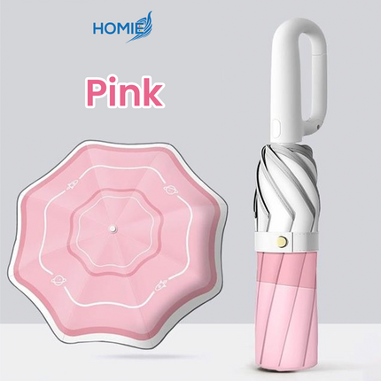 Inverted Umbrella Sectional Retraction Wind Resistant Folding Type