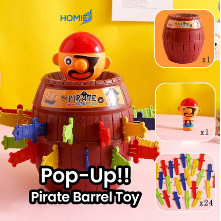 Desktop Toy / Stress-relief Pirate Bucket Toy