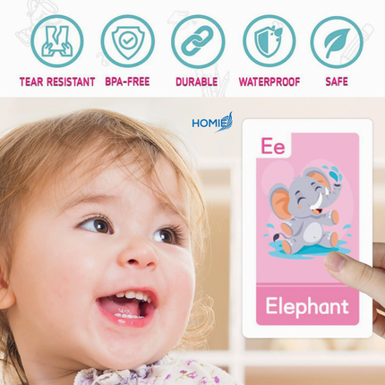 Flash Cards, word shapes, colors, numbers, English letters, recognition cards