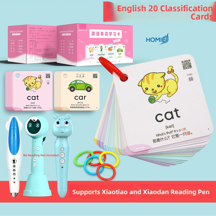 Flash Cards, word shapes, colors, numbers, English letters, recognition cards