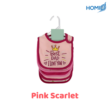 COTTON BIBS soft absorbent drool towel (5 pcs Set)