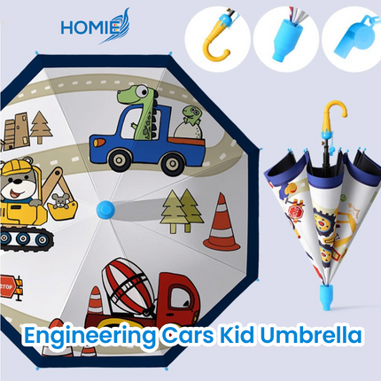 Vinyl sunscreen rain and shine portable Kid Umbrella (Free Waterproof Case)