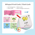 Bilingual Word Card 【300pcs】