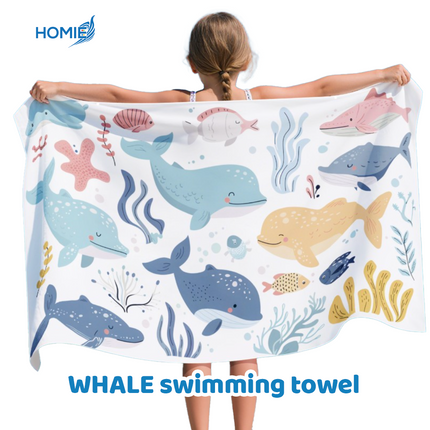 Quick-Dry Microfiber Bath Towel with Snap Buttons (80×130 cm)