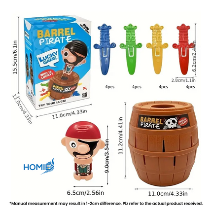 Desktop Toy / Stress-relief Pirate Bucket Toy