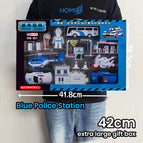 Blue Police Station