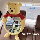 Yellow Pooh Car Mirror