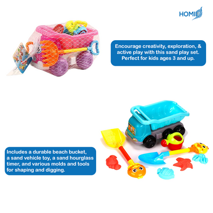 Beach Sand Dump Truck Colorful Sand Scoop Toys