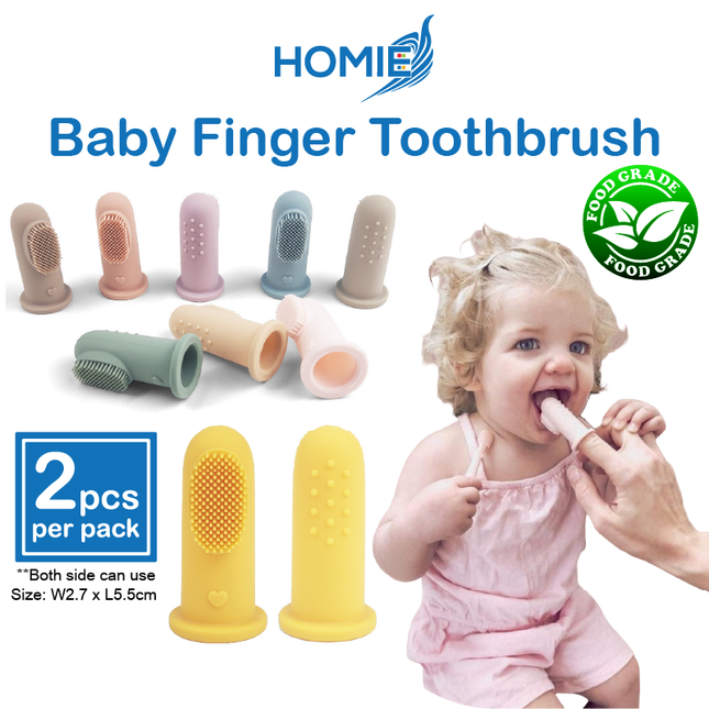 Food-Grade Baby Finger Toothbrush