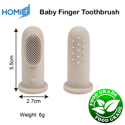 Food-Grade Baby Finger Toothbrush