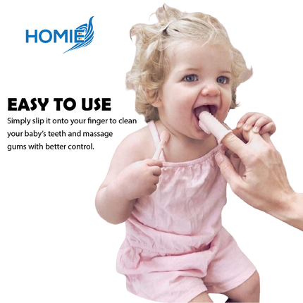 Food-Grade Baby Finger Toothbrush