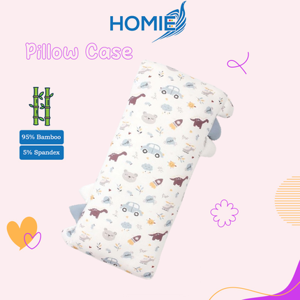 Ultra Soft Bamboo Baby Pillows /Baby Bolster Cover ONLY