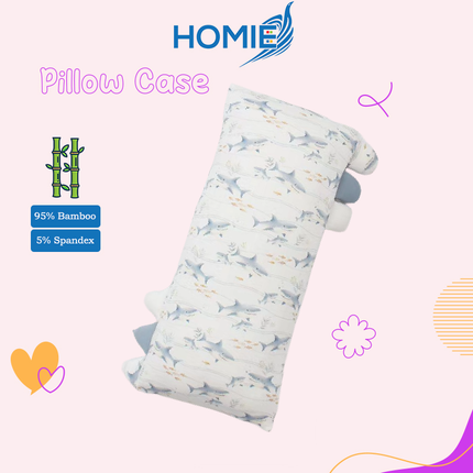 Ultra Soft Bamboo Baby Pillows /Baby Bolster Cover ONLY