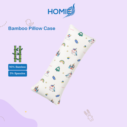 17x50cm Bean Sprout Pillow (Full Set) Bamboo Material