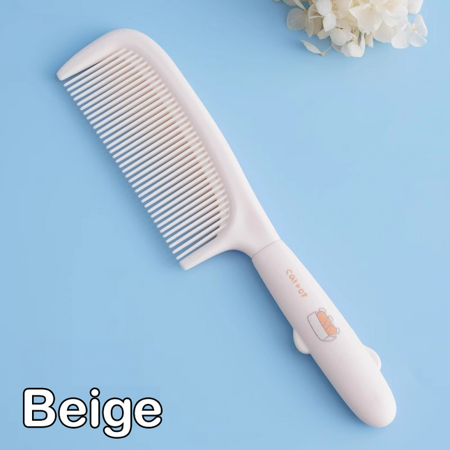 HOMIE Pretty Hair Comb for Girls (Portable Detangling Brush for Long Straight Hair & Ponytails)