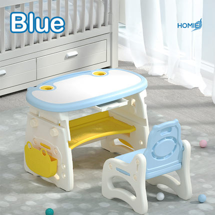 Kindergarten Kids Furniture Adjustable Study Desk and Chair Set