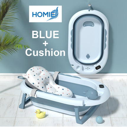 HOMIE 0-6Years Foldable Baby Bath Tub Children Shower Basin Portable Infant Bathtub