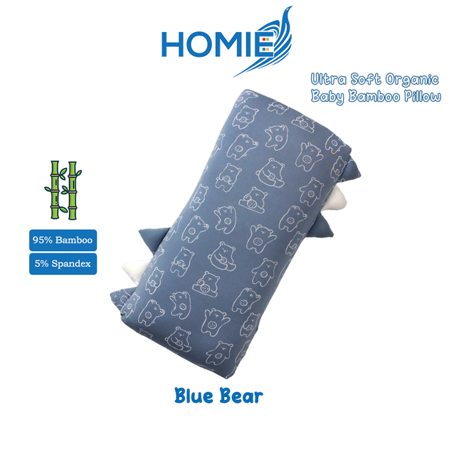 Ultra Soft Bamboo Baby Pillows /Baby Bolster FULL SET