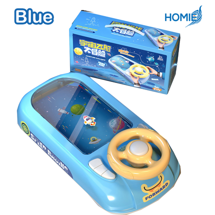 Children's racing game simulation driving steering wheel desktop educational toy adventure
