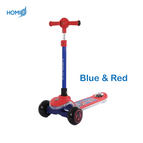blue red