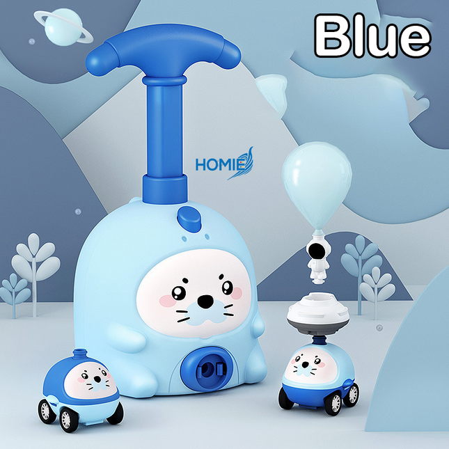 Hand Pressed Balloon Launcher Car Toy