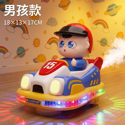 Electric Spray Bumper Car Toy