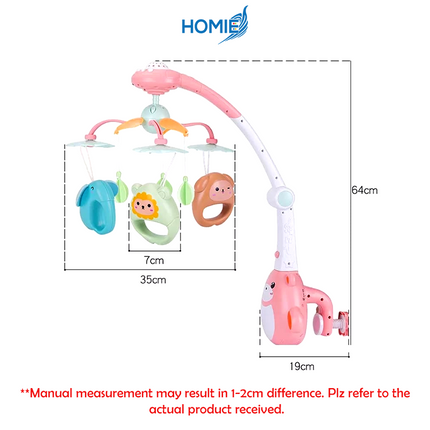Dream World Baby Musical Crib Mobile