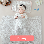 Muslin Swaddle Bunny