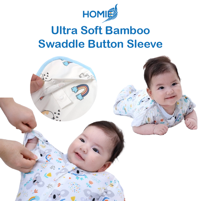 Button Bamboo Swaddle (6 to 12 months) ONLY
