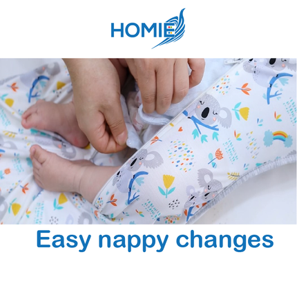 Button Bamboo Swaddle (6 to 12 months) ONLY