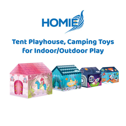 TENT PLAYHOUSE camping toys for indoor and outdoor play portable children play house (Ages 3+)