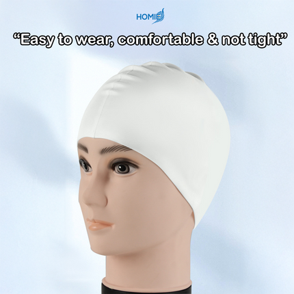 Children’s Waterproof Silicone Swim Cap – Unisex Design for Boys and Girls