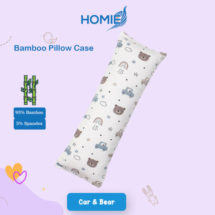 Pillow Case for bean sprout husk pillow (13 x33 cm & 15x40 cm)