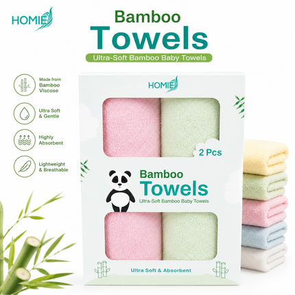 Bamboo Baby Bath Towel (70x90cm)