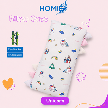 Unicorn Ultra Soft Bamboo Baby Pillows /Baby Bolster FULL SET