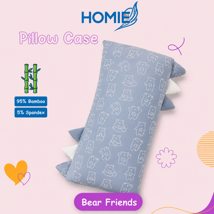 Blue Bear Ultra Soft Bamboo Baby Pillows /Baby Bolster FULL SET