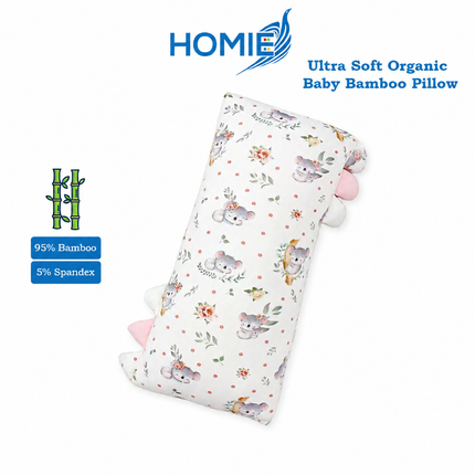 Ultra Soft Bamboo Baby Pillows /Baby Bolster FULL SET