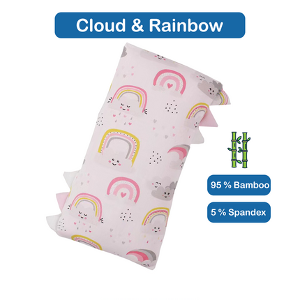 Ultra Soft Bamboo Baby Pillows /Baby Bolster FULL SET