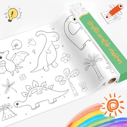 Drawing Color Paper Roll