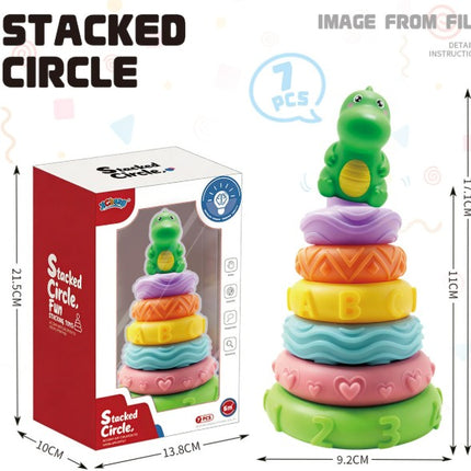 Soft and Washable Stacking Toy 7pcs (6 Months and above)
