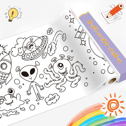 Drawing Color Paper Roll