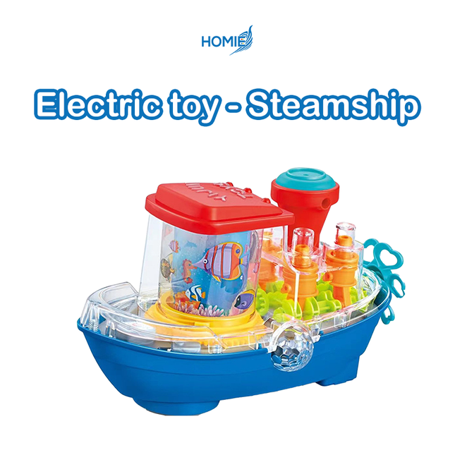 Mini Transparent Models Electric Vehicle for Kids / Car / Tank / Steamship / Fish / Rabbit